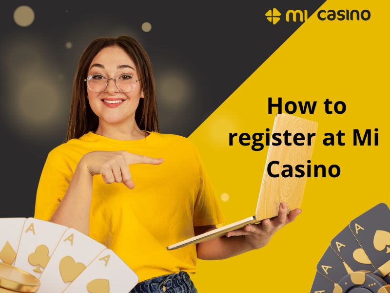 Join Mi Casino and create your profile