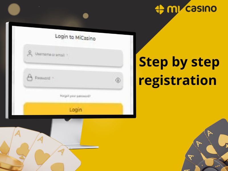 Step by step registration guide