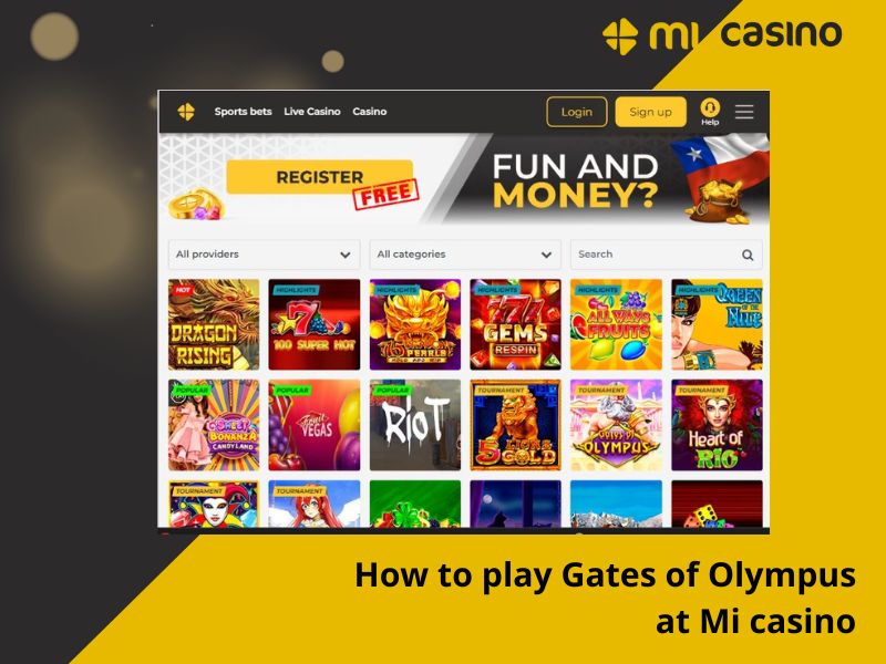 How to Play Gates of Olympus at Mi Casino