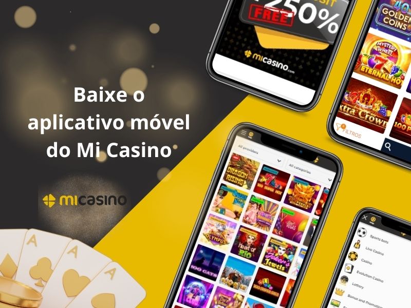 Conheça a versão mobile do Mi Casino
