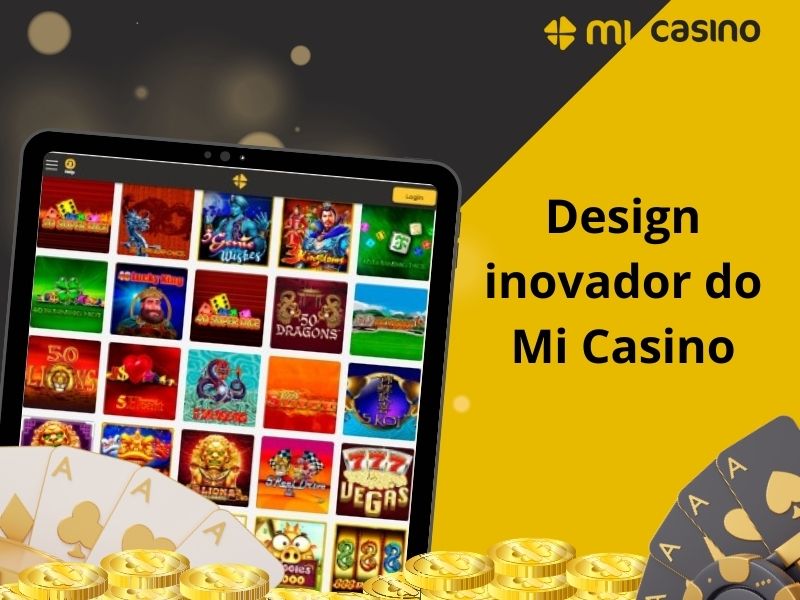 O design inovador do Mi Casino